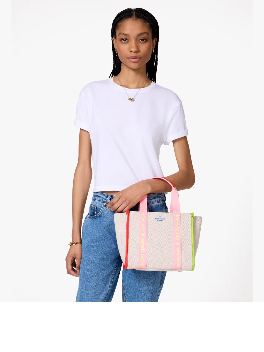完売必須!☆Kip Canvas Small Tote Kip Canvas Small Tote Bag | Kate Spade Outlet